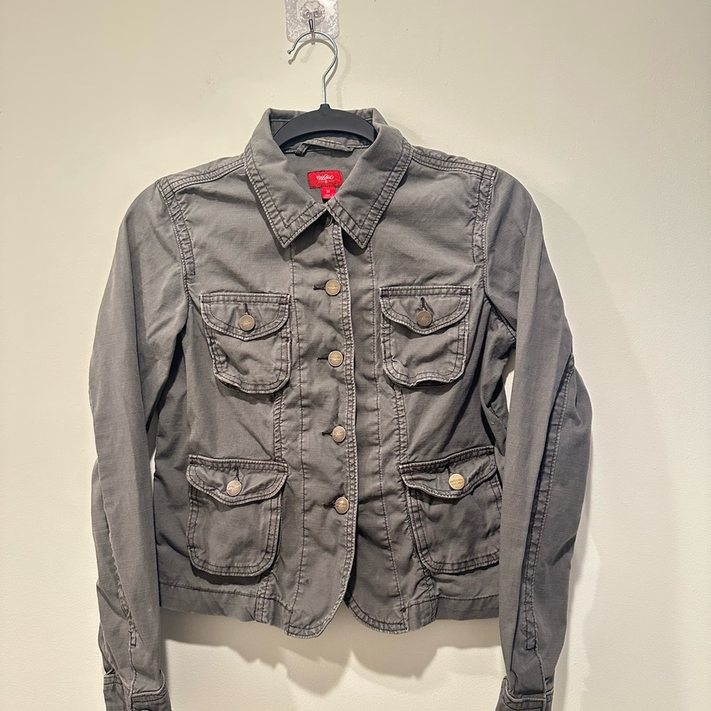 Women's Gray Utility Jacket